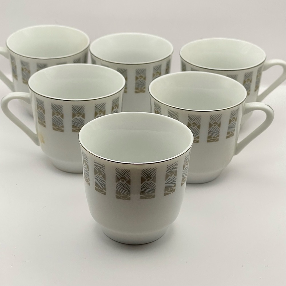 6 China Tea Cups